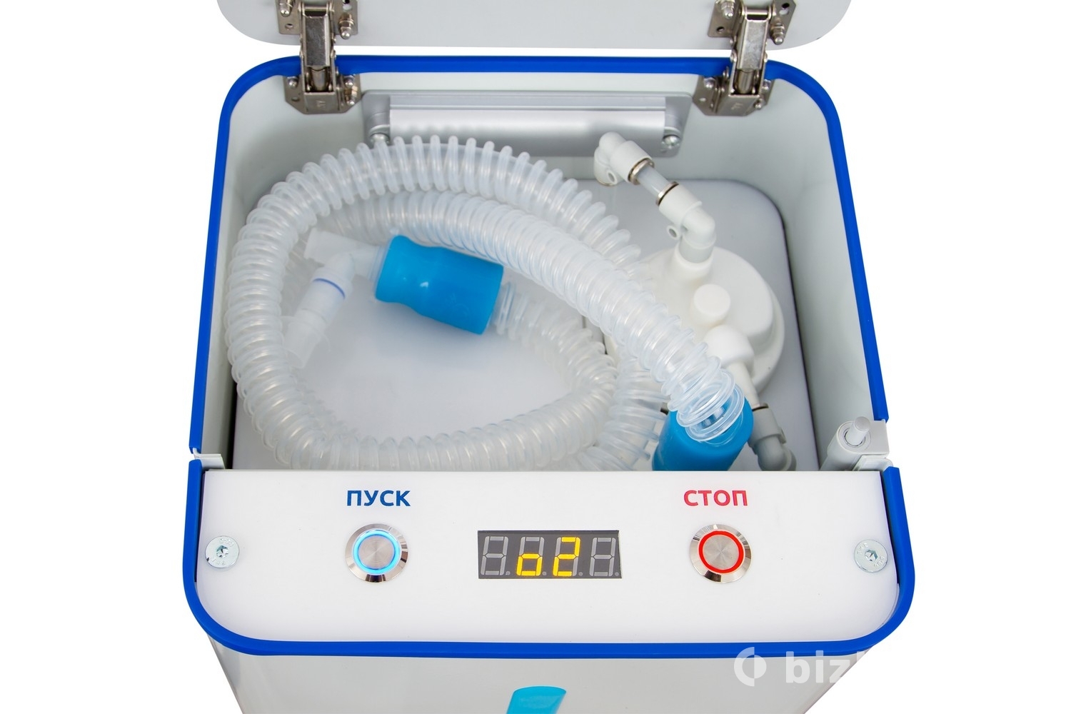 Фотография 7: Домашний аппарат для дыхания кислородом и кислородными миксами 5L
