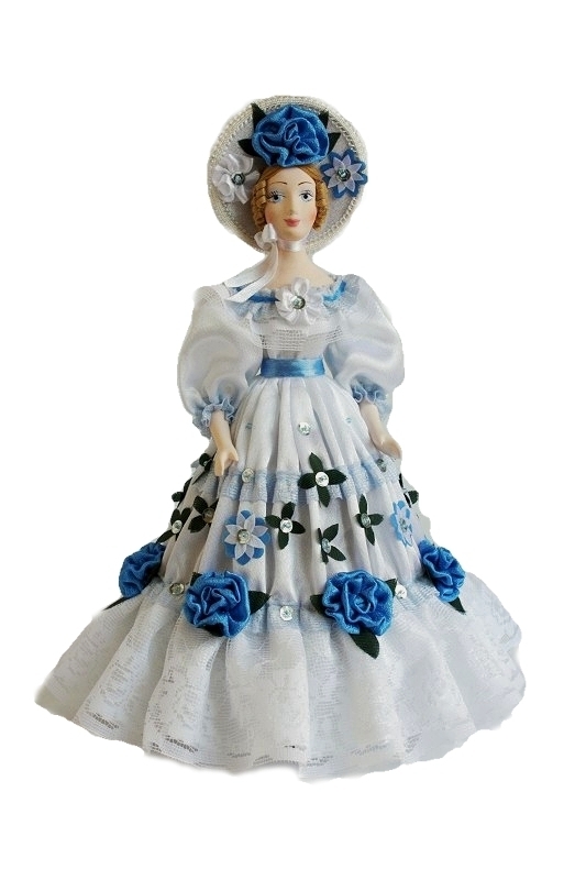 Фотография 1: Кукла коллекционная Дама в летнем платье