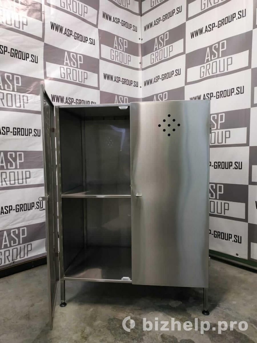 Фотография 2: Шкафы для хранения уборочного инвентаря и дезсредств ASP-SHХM