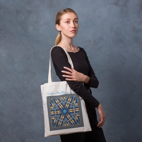 Фотография 10: Тканевая женская сумка шоппер