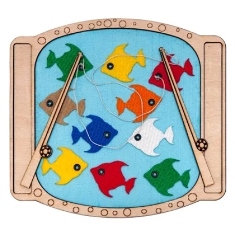 Фотография 1: Игра для детей 3+ "Веселая рыбалка"