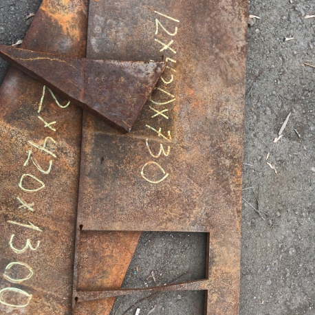 Фотография 1: броня сталь для тира гонги каски пластины бронежилета аналог Хардокс Магстронг