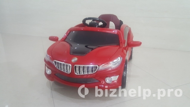 Фотография 1: Автомобиль детский BMW O002OO VIP - Красный