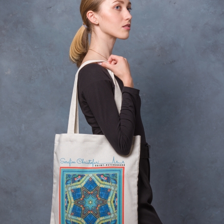 Фотография 2: Тканевая женская сумка шоппер