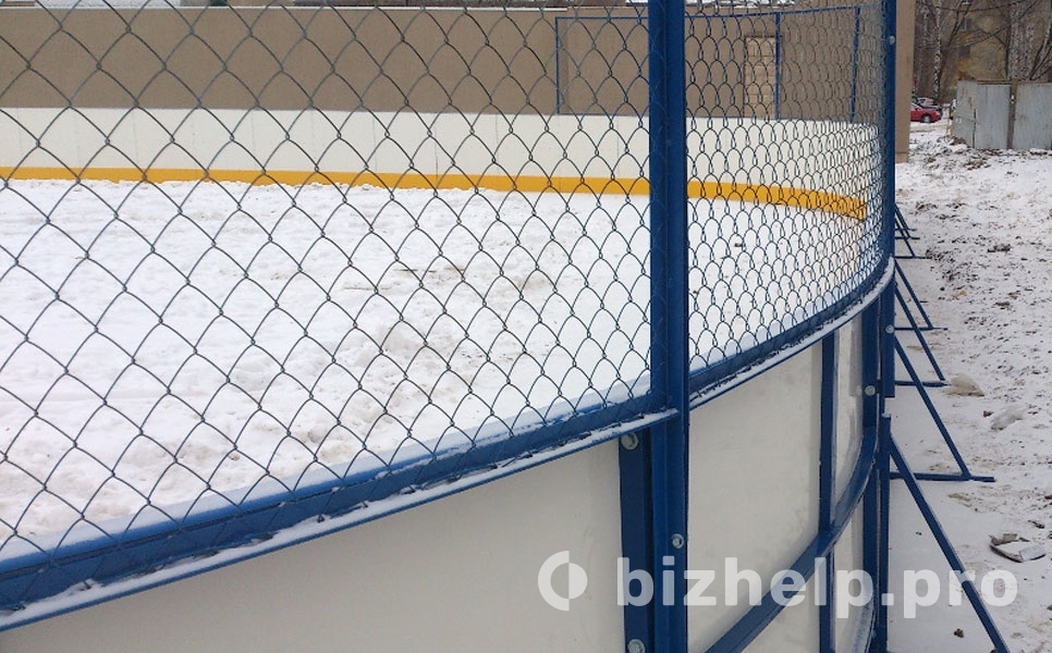 Фотография 1: Хоккейные борта из стеклопластика,хоккейные борта из композита,лист стеклопластиковый
