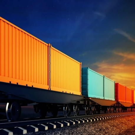 Фото: Железнодорожные перевозки грузов