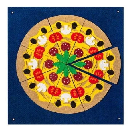 Фотография 1: Игра-пособие для детей 3+ "Пицца"