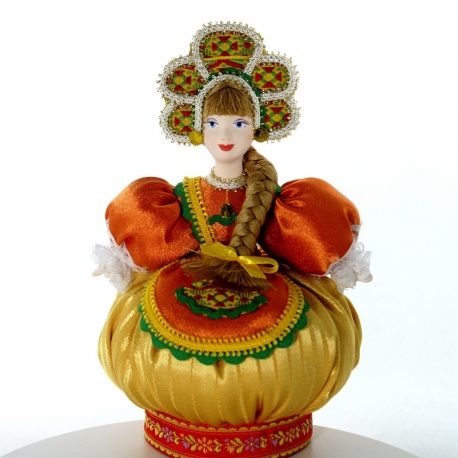 Фотография 1: Кукла сувенирная в русском стиле