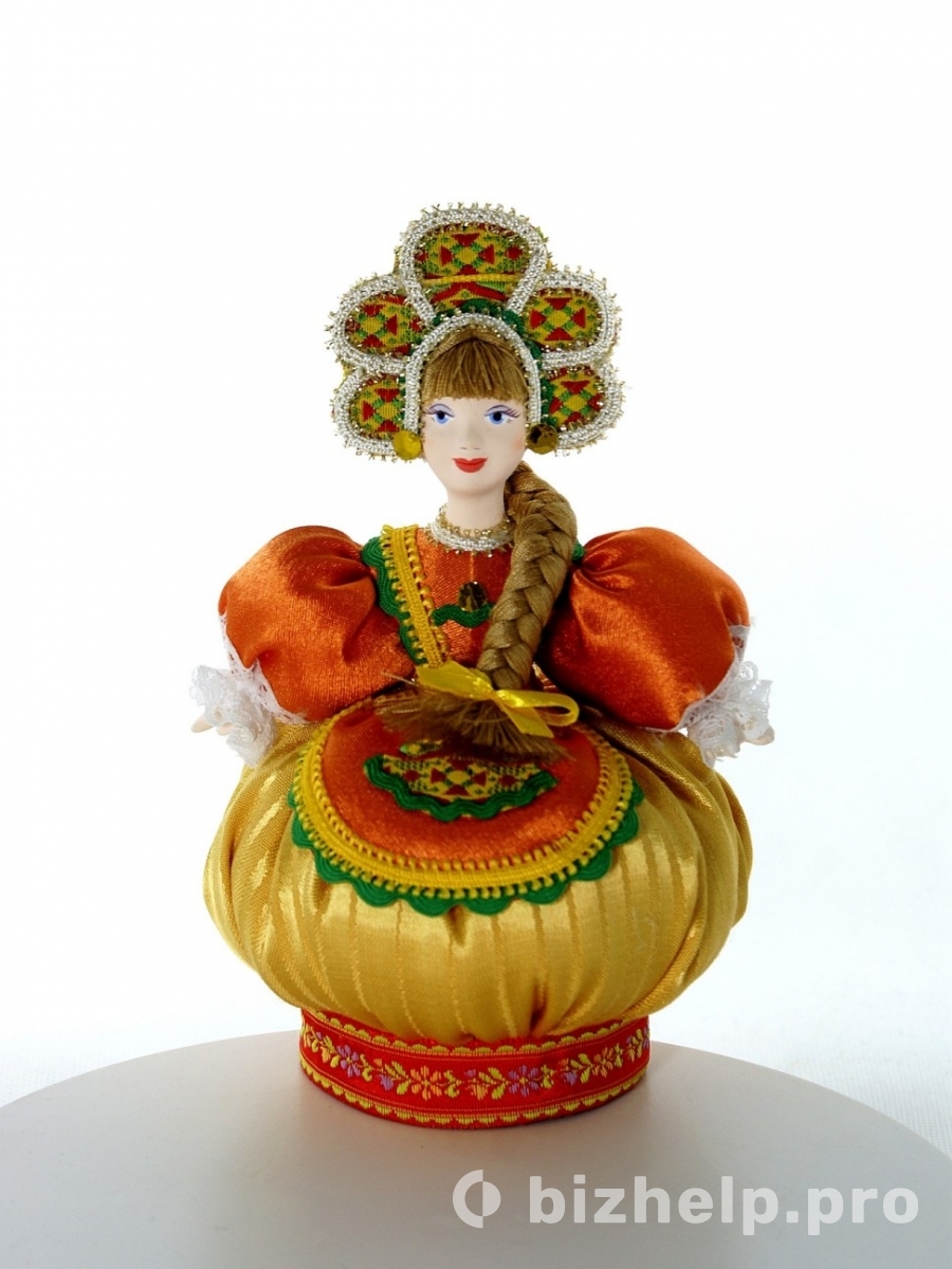 Фотография 1: Кукла сувенирная в русском стиле