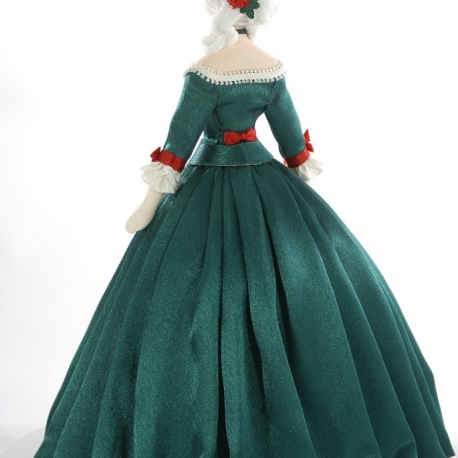 Фотография 4: Фарфоровая кукла | Дама в маскарадном платье | 18 век