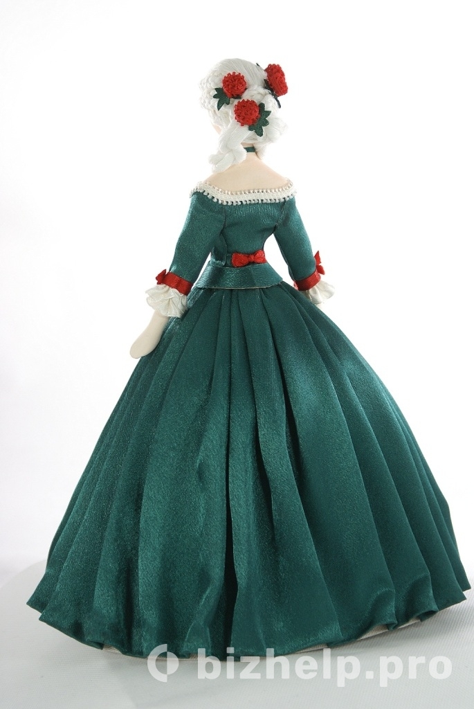 Фотография 4: Фарфоровая кукла | Дама в маскарадном платье | 18 век