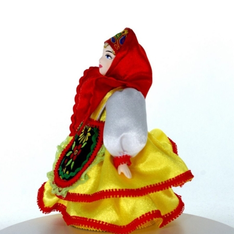 Фотография 2: Кукла сувенирная фарфоровая Матрёшка